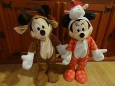 Christmas Holiday Disney 24  Tall Minnie and Mickey Mouse Greeters