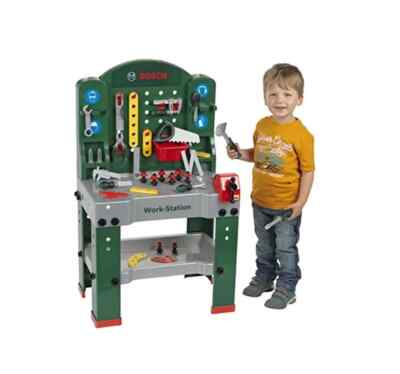 Theo Klein BOSCH Work Station Workbench Workshop Construction Toy  NEW UK