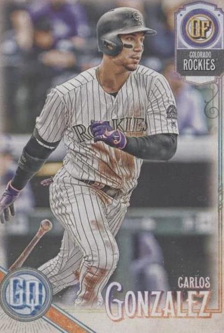 2018 Topps Gypsy Queen - Carlos Gonzalez #137 - 1 of 1