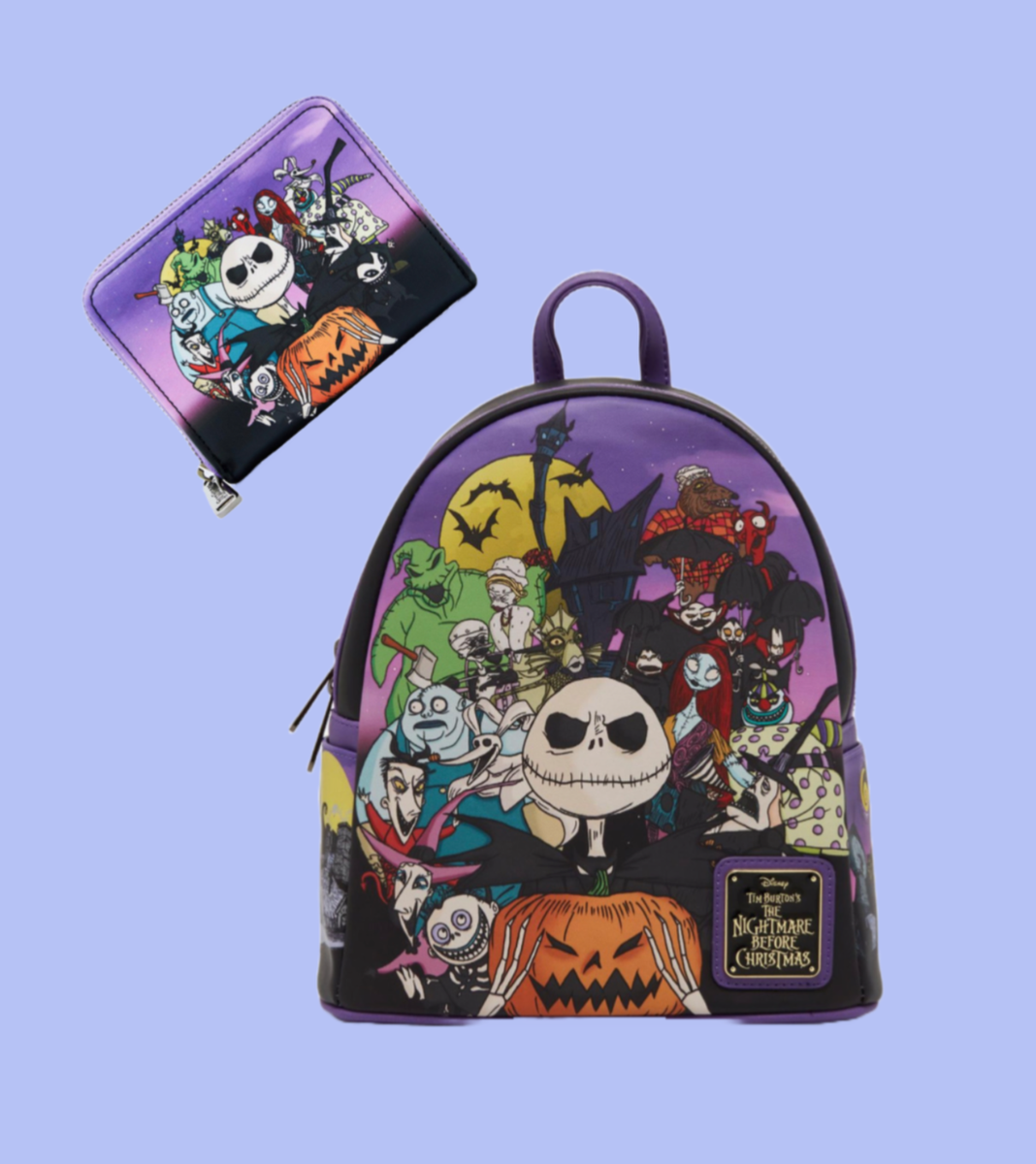 Loungefly Nightmare Before Christmas Characters Group  display picture 1