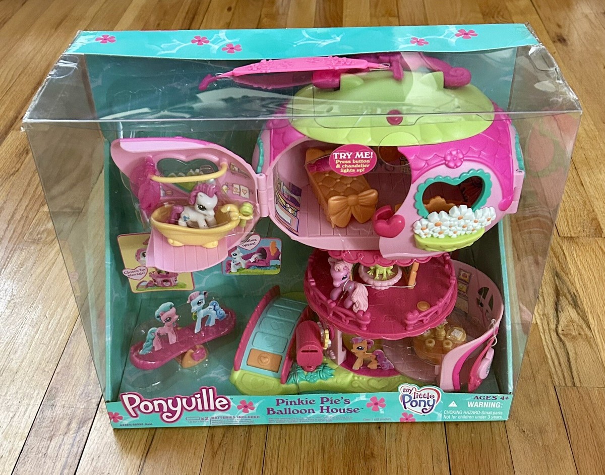 New My Little Pony Ponyville Pinky Pie's Balloon House Playset