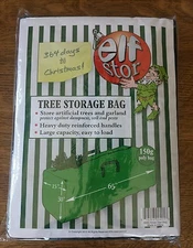ELF STOR TREE STORAGE BAG 150G POLY BAG - 30"H x 15"W x 65"L CHRISTMAS TREE BAG