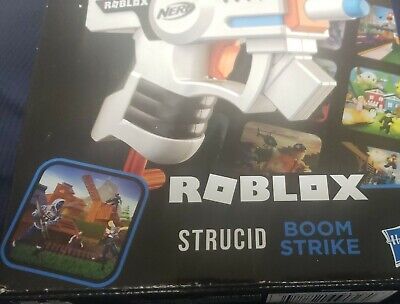 Nerf Roblox Strucid: Boom Strike Dart Blaster, Priming Handle, 2