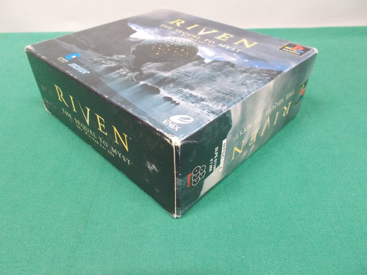 PlayStation -- RIVEN: The Sequel to Myst -- PS1. JAPAN GAME
