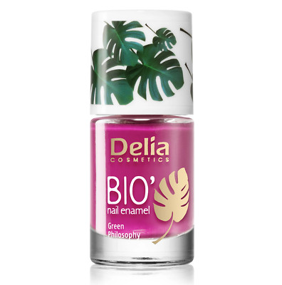 Delia Cosmetics Bio Green Philosophy Veganer Nagellack 609 FUCHSIA 11 ml