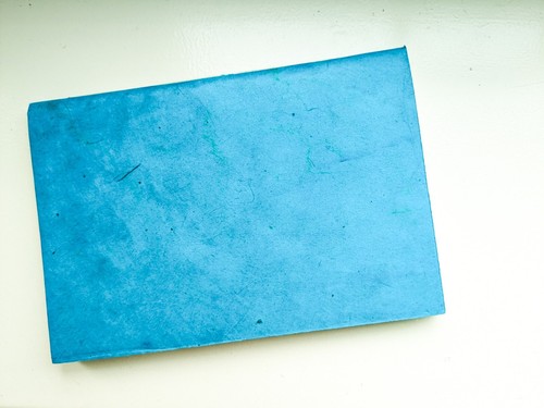 Fair trade Nepali pocket notebook A6 Lokta paper ethically handmade in Nepal - Picture 9 of 10