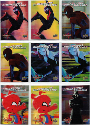 Spider-Man into the Spider-verse Dimensions or Color Collide Lenticular You Pick