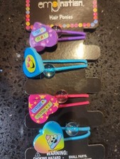 Emojination Hair Ponies 4CT Brand New