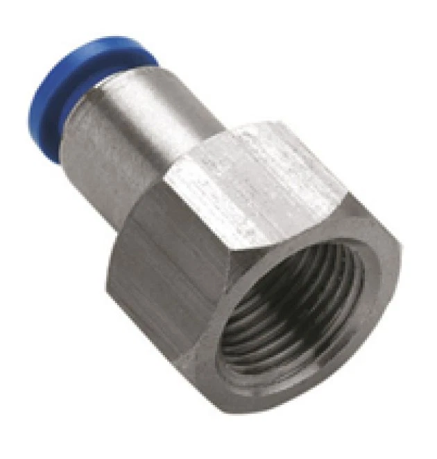 PROFIT Pneumatic Straight Female Stud to hose tube inline push fit connector air line