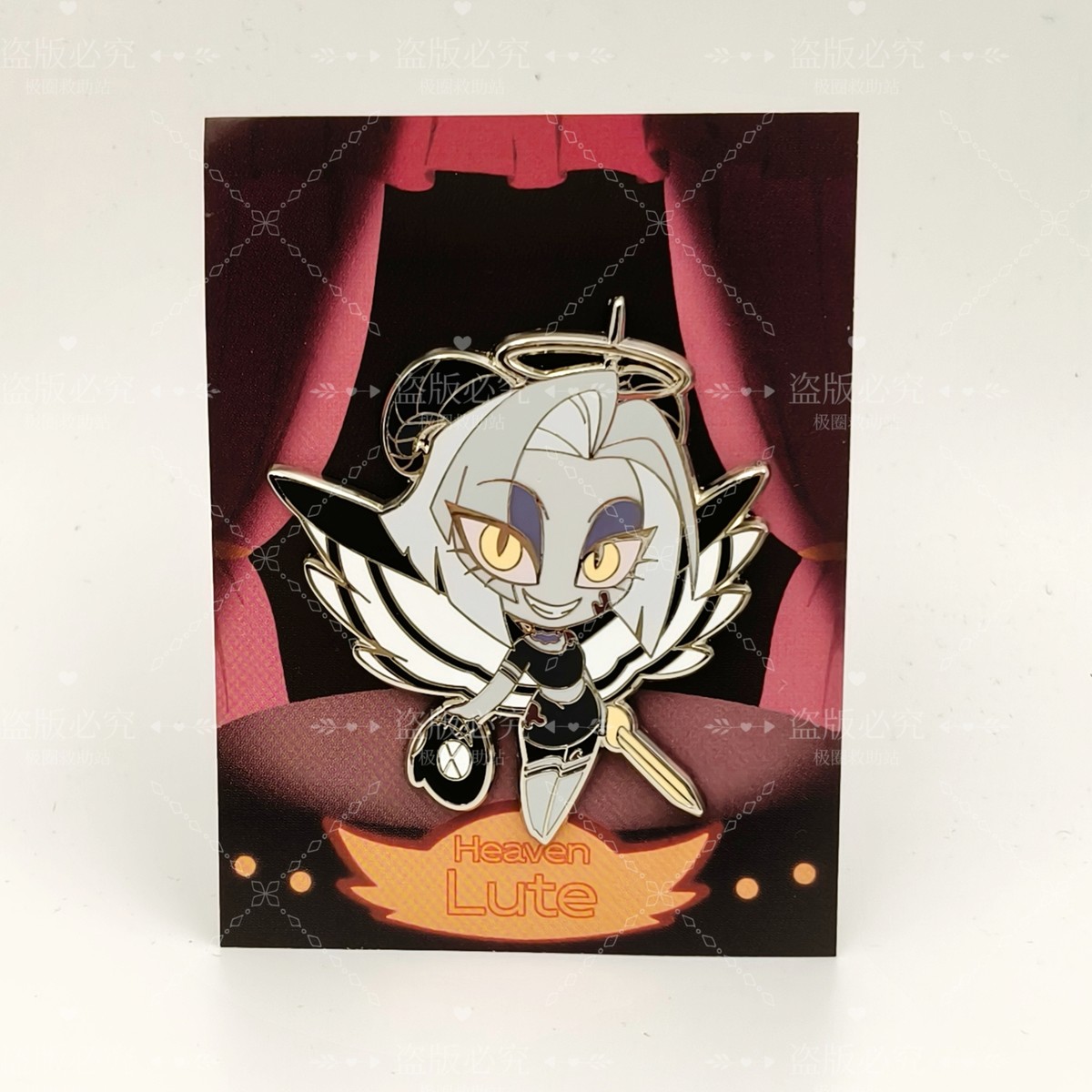 HazbinHotel ピンバッジ Voxtek 社員証 セット HazbinHotel ピンバッジ