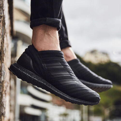 adidas Nemeziz Tango 17+ 360 Agility Ultra Boost Triple Black CG3657 SIZE 6 UK - Afbeelding 1 van 14