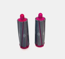 Dyson Airwrap Short Barrels 1.6" 2 Pack Hair Attachments Fuchsia LEFT/RIGHT USED