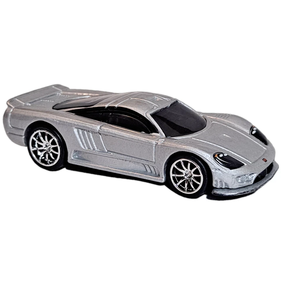 Coche Saleen S7 Hot Wheels 2002 primeras ediciones super personalizado pilotos reales cardado Foto 2 de 4