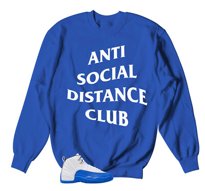 Sweater To Match Jordan 12 Blueberry Game Royal Sneakers - Greatest Sweatshirt