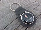 Pontiac Grand Am Leather Key Fob Arrowhead Log Nos Licensed Usa Made Rare