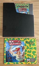 Cobra Command (Nintendo NES, 1988) Game Cartridge & Manual Tested VERY CLEAN