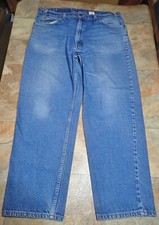 Vintage 90s LEVI'S Blue Jeans 38x28 (Tag 38x30) Made in USA 40553-1715 White Tab