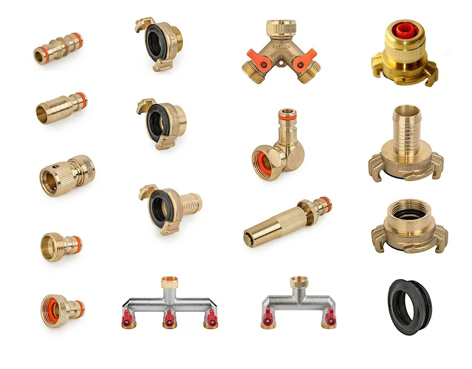 Schlauchkupplung Geka Klauenkupplung Hahnanschluß 1/2" 3/4" Innen- Außen-Gewinde