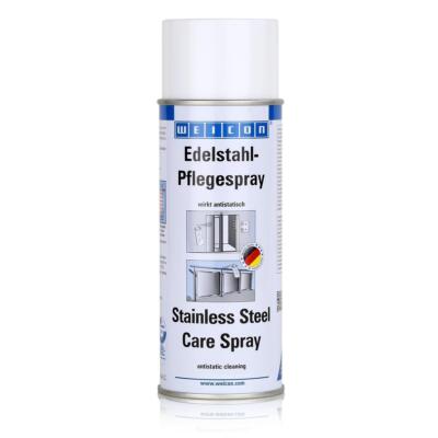 Weicon Edelstahl-Pflegespray 400ml - wirkt antistatisch - 11590400
