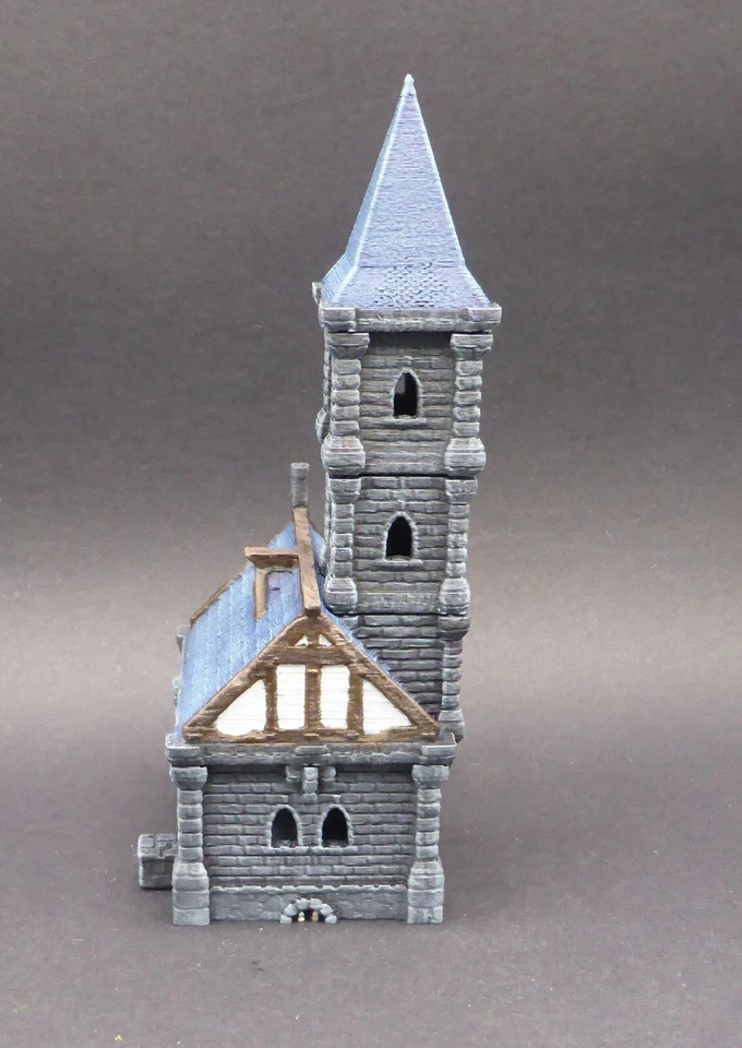Medieval Church 6mm Painted Wargaming Scenery Terrain Historical and Fantasy - Image 4 of 4