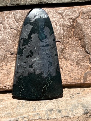 Black Jade Magnetite Cabochon Victorville California - Picture 10 of 10