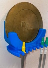 Bandeja abatible y soporte de tubo de imprimación para bandeja Dillon y tubos de montaje en pared