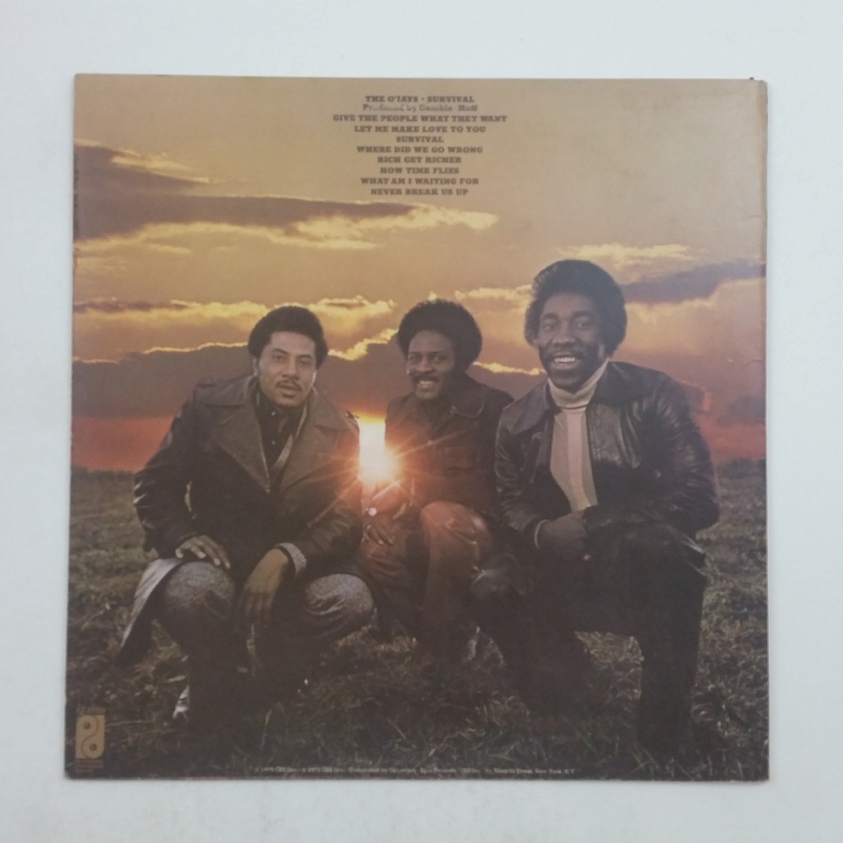 Survival ~ オージェイズ The O'Jays – Survival – Vinyl (Terre Haute Pressing, LP