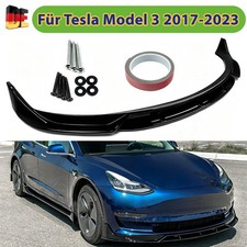 Frontspoiler Spoiler Für Tesla Model 3 2017-2022 Lippe Schwarz Glanz Stoßstange Frontspoiler Spoiler Für Tesla Model 3 2017-2022 Lippe Schwarz Glanz Stoßstange