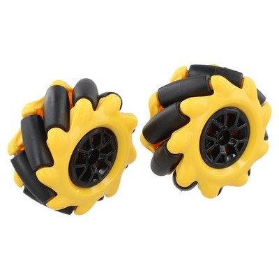 2er Set Omnidirektional f??r Mecanum R?der 48mm f??r DIY Smart Roboter Fahrzeug
