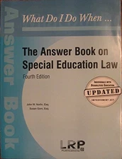 THE ANSWER BOOK ON SPECIAL EDUCATION LAW By Susan Gorn - Hardcover **Excellent**