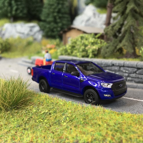 Ford Ranger Bleu métal-HO-1/87-BUSCH 52808 | Condition: Neuf