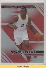 2022 Goodwin Champions Platinum Rainbow Red Michael Foster Jr #P14 READ 0hc9