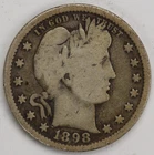 VG 1898 O Barber Quarter