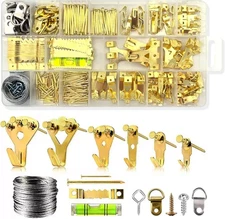 Picture Hanging Kit 302 PCS, Picture Hangers, Heavy Duty Wall Hook, Picture Hang