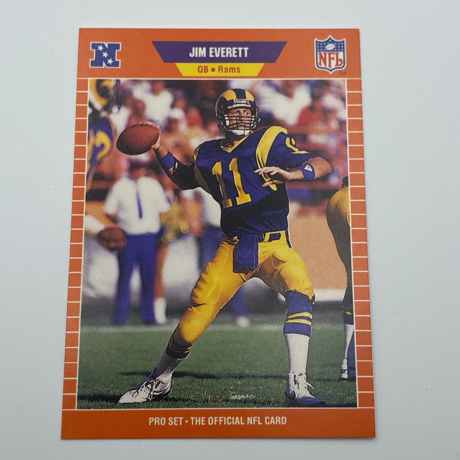 1989 Pro Set - Jim Everett #199