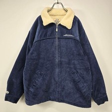 Vintage Corduroy Filled Jacket Navy Adidas Nike Champion Stussy The North Face