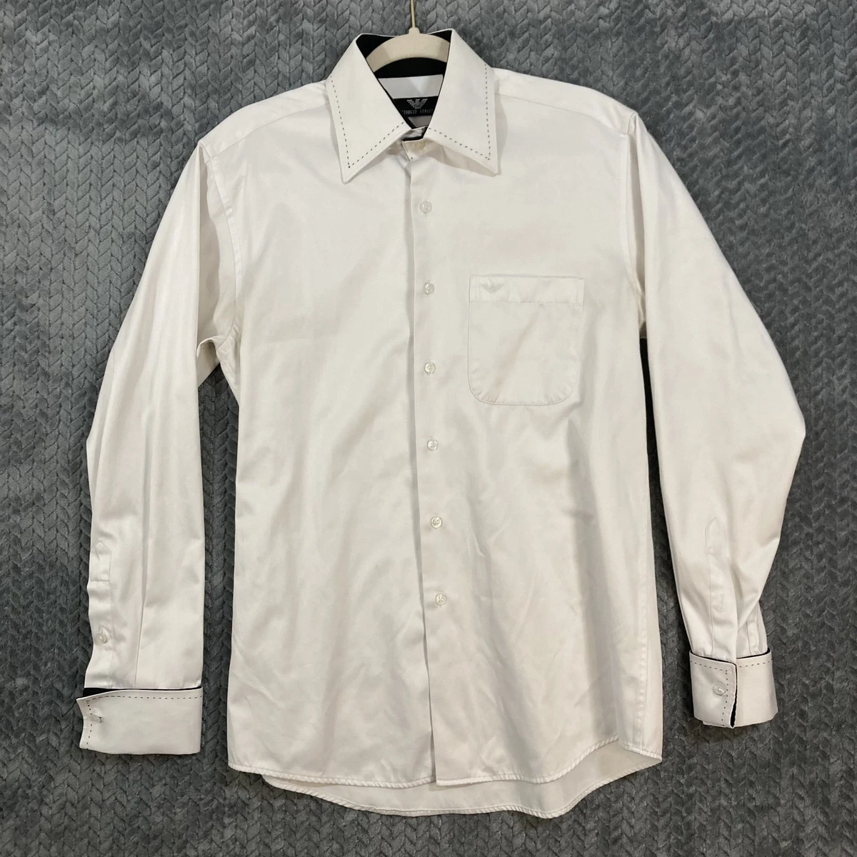 1980s Giorgio Armani コットン シャツ ヴィンテージ 白 Giorgio Armani White Shirts for Men for sale | eBay