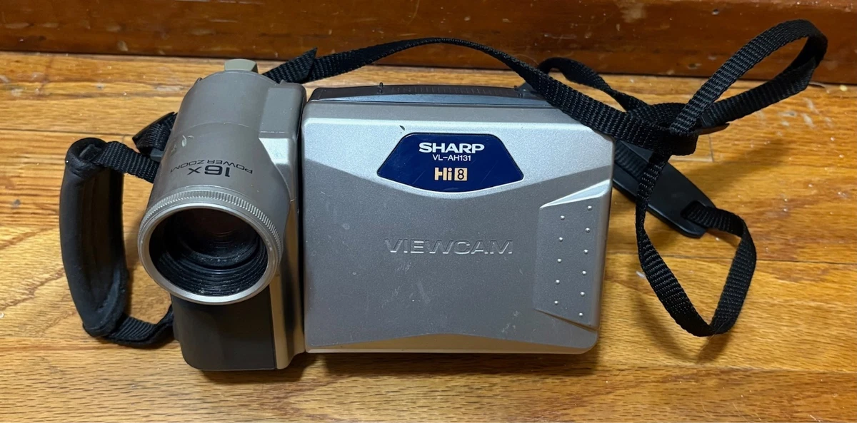 Sharp Viewcam Removable Storage (Card/Disc/Tape) Hi8 Camcorders