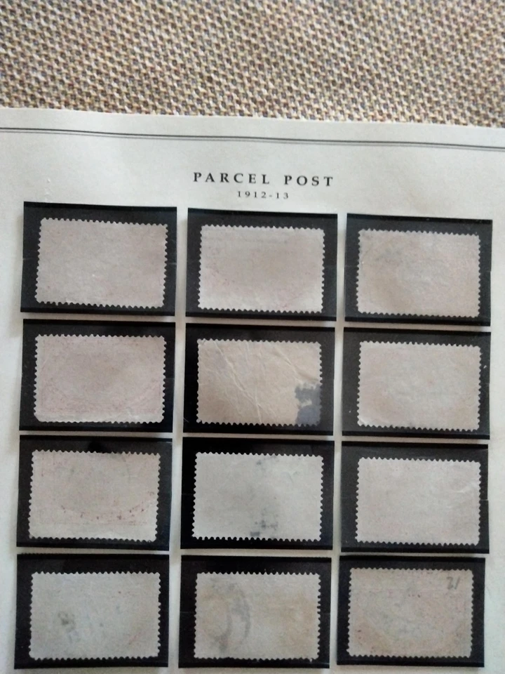 Parcel Post Q1 to Q12, Complete set of 12, Fine -Very Fine, Used, Light cancels - Image 2 of 2