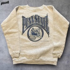 Vintage Penn State Nittany Lions Sweatshirt Youth Medium NCAA Logo 7 90s