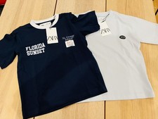 Both For 18 Zara Tshirt For Kids. Size : 6-7