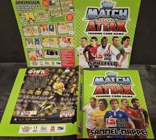 Topps Bundesliga Match Attax 2011 / 2012 Sammelmappe & Spielfeld über 280 Karten