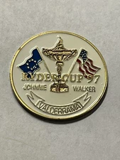 1997 Ryder Cup 1" Coin Style Golf Marker - Valderrama Golf Club - A Beauty!