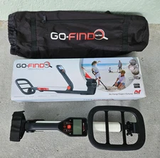 Minelab Go-Find 40 Collapsible Metal Detector. Lightly Used. Includes Travel Bag