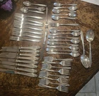 44 pc 1939 International Sterling Silver Flat Set. 1,927 Grams ( 4.25lb)