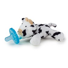 WubbaNub Cow Detachable Infant Pacifier with Plush 0-6 Months