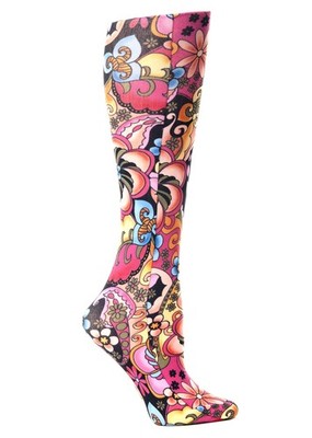 Celeste Stein Therapeutic Compression Socks, Bright 0.6 Ounce, Majik 