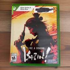 Like a Dragon Ishin Xbox One Series X Action Adventure RPG Sega Game Samurai