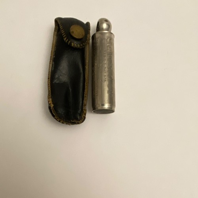 #ad #ad Antique SCHRADER Balloon Tire Pressure Gauge 10lb To 50lb Original Case USA $15.00