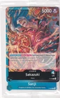 One Piece Card Pirates Party Promo Kit Sakazuki P-076 & Sanji P-068 SEALED